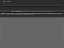 Tablet Screenshot of iurl.com